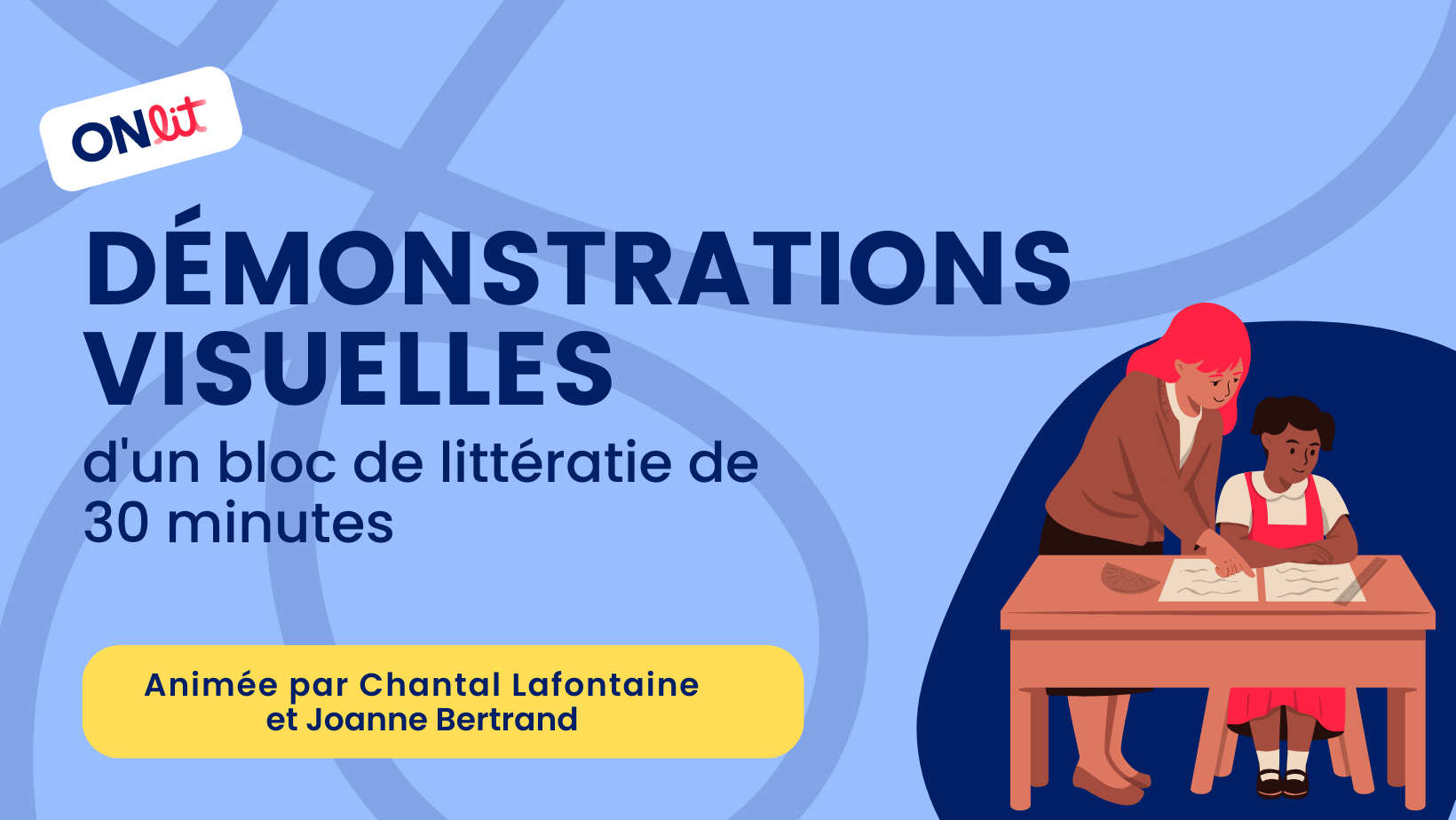 Démonstrations visuelles d'un bloc de littératie de 30 minutes 1
