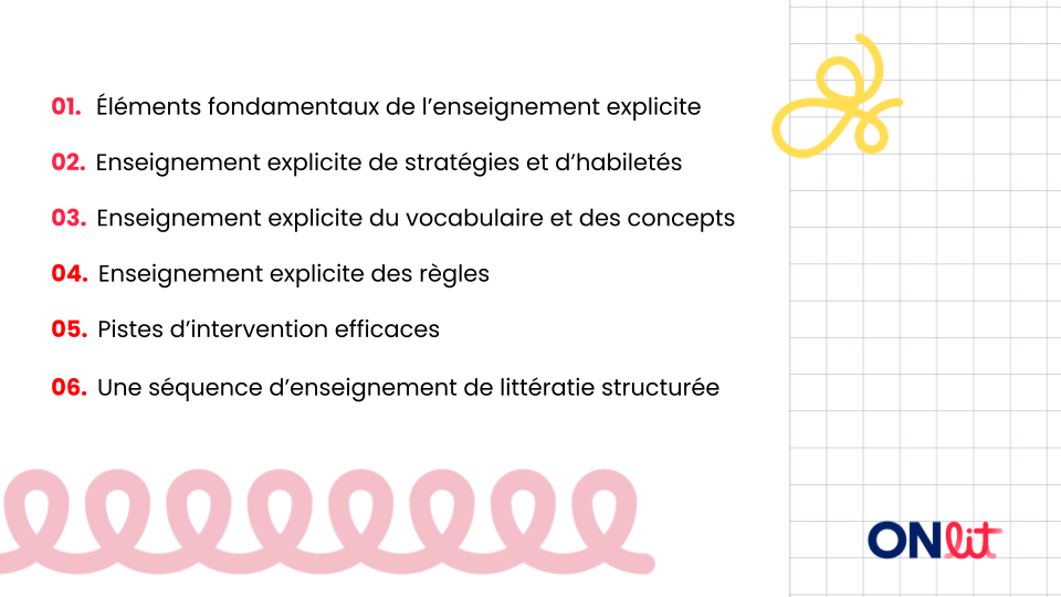 L'enseignement explicite 1